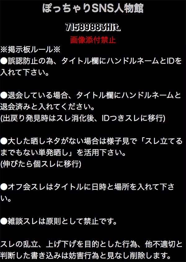 ぽっちゃりSNS人物館